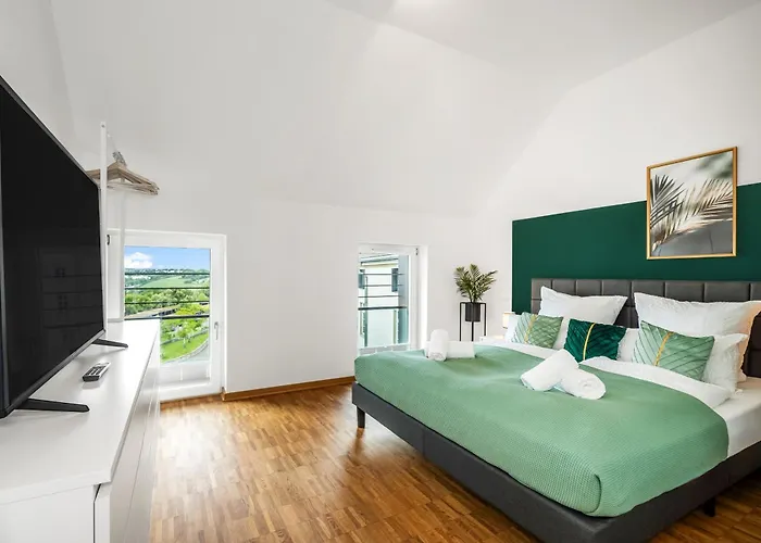 Dnd Design Loft I 170qm I Parken I Balkon I Workstation I Netflix I Kaffee I Waschmaschine I Trockner I Xbox I Ausblick Würzburg