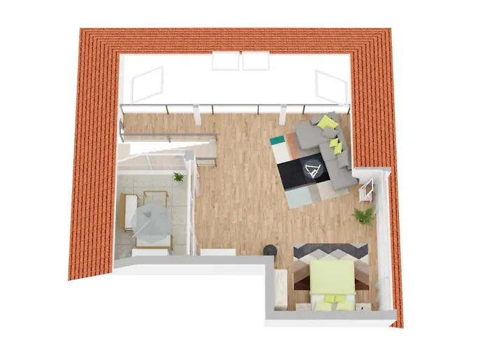 Dnd Design Loft I 170qm I Parken I Balkon I Workstation I Netflix I Kaffee I Waschmaschine I Trockner I Xbox I Ausblick * Würzburg